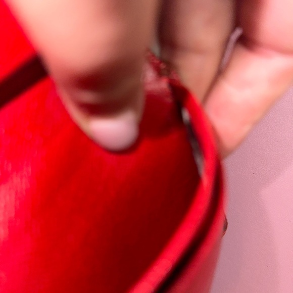 LV Red Epi Leather Kisslock Wallet - Picture 11 of 11